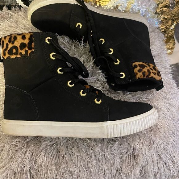 Timberland skyla sz 7.5 lace up fashion boots sneakers - Picture 6 of 6